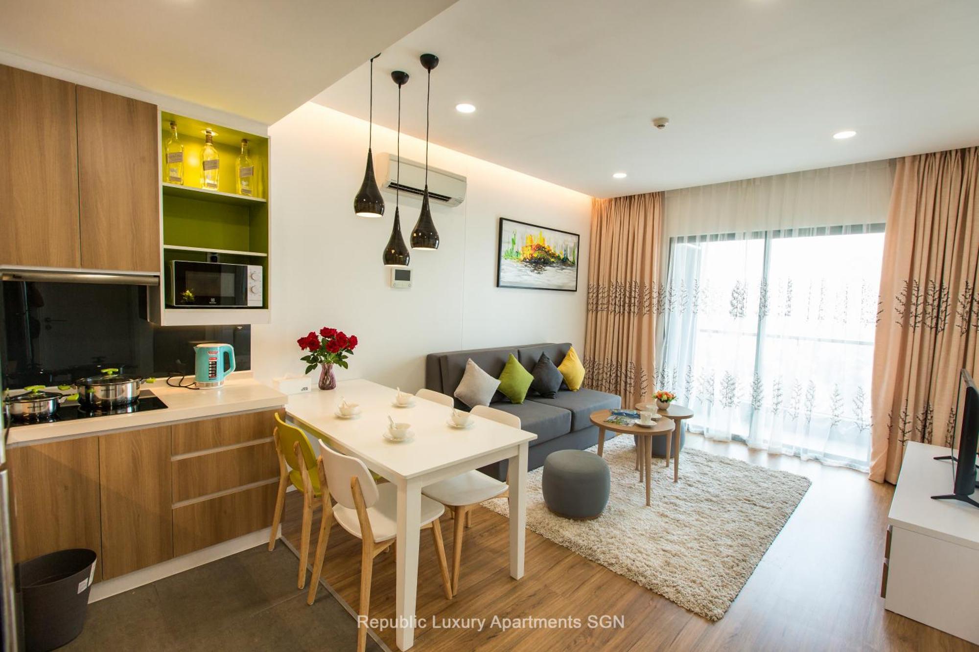 Republic Apartments Saigon Airport ホーチミン市 エクステリア 写真